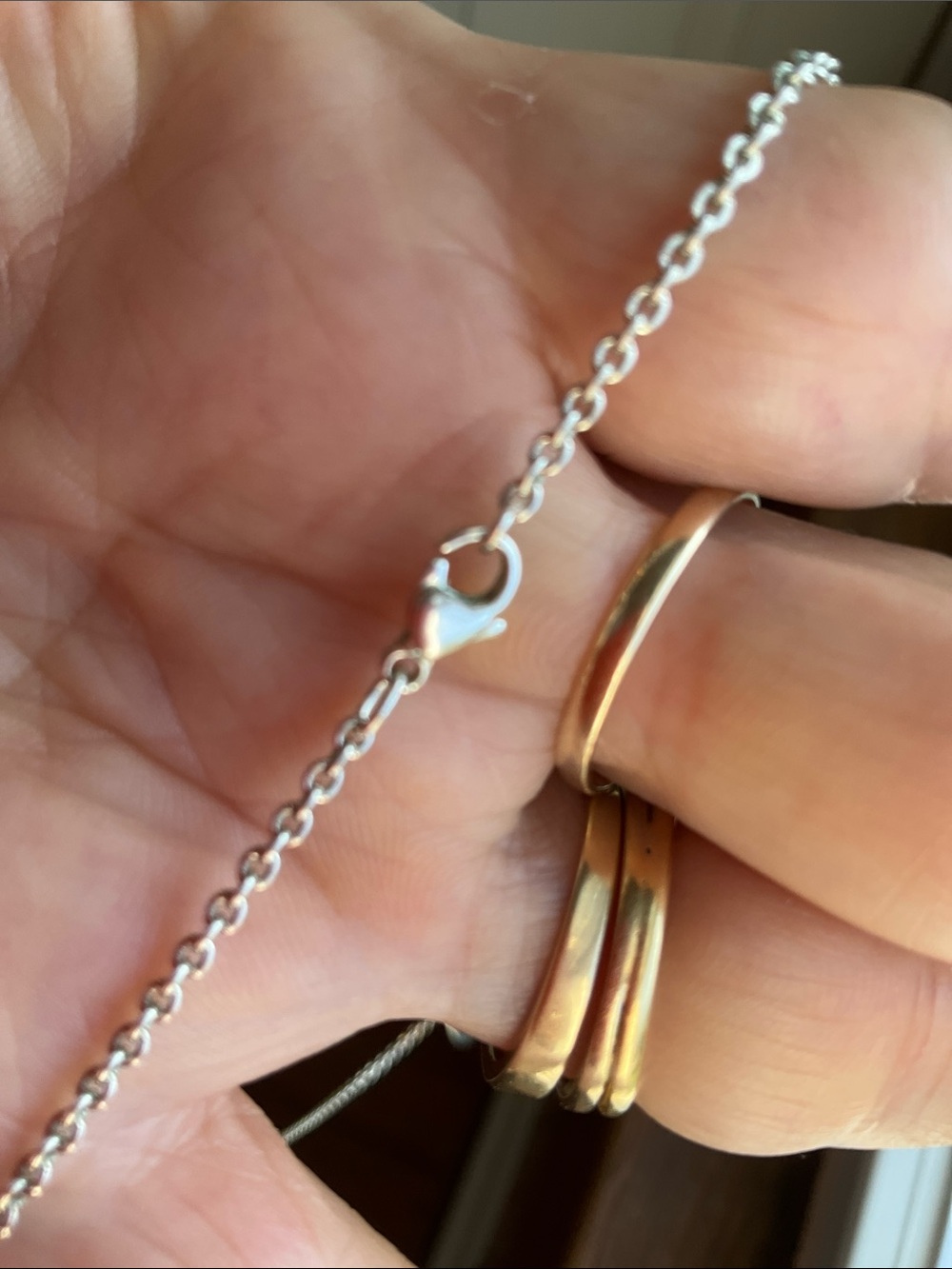 James Avery retired loop charm holder necklace - Picture 5 of 7